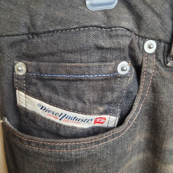 Diesel bootcut men's jeans - Picture 4 of 14